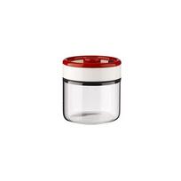 Moisture-proof Vacuum Sealed Jar Airtight Press-type Coffee Bean Storage Bottle Leak-proof Detachable Food Grain Glass Tank Home