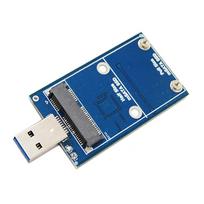 Mini External Hard Disk HDD Case 6Gbps SSD MSATA To USB 3.0 Hard Drive Case Wireless PCI-E Supports 30*30/50 SSD 60GB