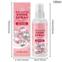 1pc Balloon Shine Spray 100ml Quick Dry Long-Lasting High Gloss Balloon Shine Spray Birthday Decorations for Celebration Special other