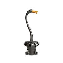 Toilet brush frog falls in love with goose wall mounted household bathroom cleaning long handle brush without punching holes