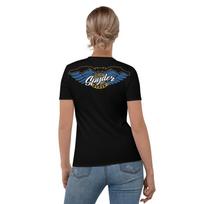 Can-Am Spyder Blue WIngs Women's T-shirt XXXL