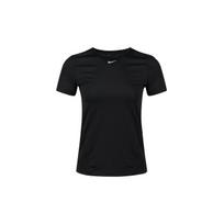 (WMNS) Nike Pro Mesh Dri-FIT Slim Fit Breathable Quick Dry Training Short Sleeve Black T-Shirt Women's AO9952-010 S