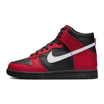 (GS) Nike Dunk High 'Black University Red' Kids' DB2179-003 EU 36