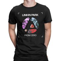unisex unisex New Arrival Linkined Parked From Zero Logo band  T Shirt Tee Pure Cotton  T-shirts Clothing S įvairiaspalvis