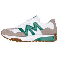 Skechers Mark Nason Comfortable Versatile Low-Top Casual Running Shoes Women sneakers White Green 177674-WGR 37.5