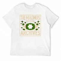 2025 Magnus Archives Quick-Drying Vintage T Shirts Korean Fashion Shirts Graphic Tee T-Shirts For unisex Cotton High Quality Tee S įvairiaspalvis