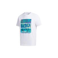 adidas neo M FAV TCNS TEE1 Alphabet Printing Sports Short Sleeve White Men's GJ8773 XXL