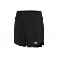 New Balance Q Speed 6 Inch 2-in-1 Short Asia Sizing 'Black' Men's MS33282-BK L