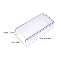 Transparent Lock Keypad Cover Waterproof Clear Plastic Flip Rain Shield Outdoor Gate Digital Password Lock Protective Case China Mainland
