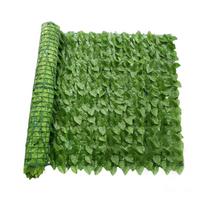 Artificial Faux Leaf Privacy Fence Wall Screen Hedges Fence for Patio Backyard Decor
