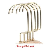 Clothing Store Pearl Nickel, Stainless Steel, Black, Silver, and Gold Hangers with Flat and Round Hooks. unit