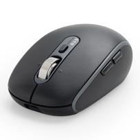 ELECOM Precisionist Wireless Mouse, Silent, Rechargeable, Bluetooth 2.4GHz, 8 Buttons, Multi-Pairing (3 Devices), Tilt Wheel, High-Performance IR LED