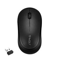 Wireless Mouse with USB Receiver, Instant Plug-and-Play, Silent Click, Compact and Lightweight, Pink, Stylish Design for Women, Compatible with