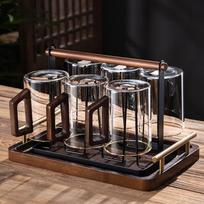 Biaoxing Heat-Resistant Glass Teapot & Teacup Set