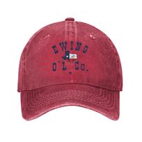 Vintage Ewing Oil Company Dallas TV Show Baseball Cap Unisex Women Distressed Washed Sun Cap All Seasons Travel  Gift Hats Cap One Size