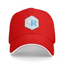 R Programming Language Data Stats Hexagon design Baseball Cap western Hat Sunscreen Unisexs Hats Womens