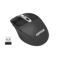 Arteck 2.4G Wireless Mouse with USB Receiver, Ergonomic Design, Silent Clicks, and Side Buttons. Compatible with Computers, Desktops, PCs, Laptops,