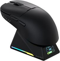 AJAZZ AJ159 APEX Wireless Gaming Mouse, 4K8KHz OLED Display, Charging Stand Included, PAW3950, 30000 DPI, RGB, 56g Lightweight, Japanese Language