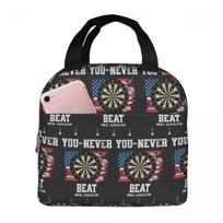 Dart Board Arrow Target Insulated Lunch Bag for Women Children Portable Food Boxes Thermal Lunch Box Tote One Size