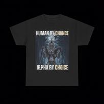 Alpha By Choice T Shirt Sigma Wolf rizzler skibidi toilet mog mew y2k grunge emo XL