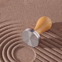 CLITON 58mm Wooden Handle Coffee Tamper