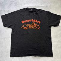Vintage T Shirt Mens XXL Black Single Stitch Graphic Print 90s Motorcycle S