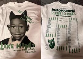 NEW SALE! Tyler the Creator Chromakopia Tour Concert 2026 REPRINT T-shirt XXXL gray