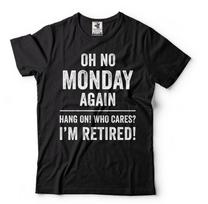 Mens Retirement T-shirt Funny Shirt retired Grandpa Grandma Mens Shirts Tee S