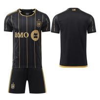 24-25 Los Angeles FC home game No. 7 Son Heung-min football jersey set, men's MLS SON jersey, children's cross-border 16#