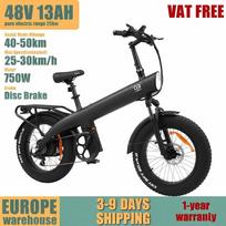 HX Q3 Electric Bike 48V 13AH 750W Motor Max Speed 45km/h Range 90-100km EU Warehouse Fast Delivery 2-7 Days 1-Year Warranty 48V/13AH