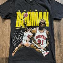 SALE Dennis Rodman basic black Graphic short sleeve Unisex T shirt XXXL