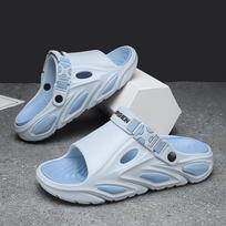 2025 Summer Men's Height-Boosting Sport Slides - Thick Sole, Cloud-Like Comfort, Anti-Slip Sandals for Indoor & Outdoor 44-45