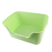 Large Cat Litter Box High Sides Anti Splashing sy to Cln Simple Look Open Cat Litter Box for Large Cats