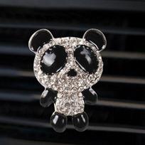 Car Perfume Air Freshener Clip With Panda Shape Long-lasting Fragrance