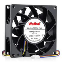 Wathai 80mm x 25mm PC Computer Case Fan PWM 12V 4-pin Fan High Static Pressure for Server Box Enclosure CPU Cooler Cooling