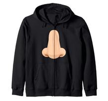Nose Costume Zip Hoodie