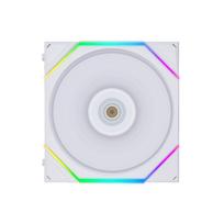 LIANLI UNI FAN TL 120 Reverse Blade WT Single Pack Case Fan (Reverse Blade Model, Daisy Chain Connection, LCP Blade, Infinity Mirror Side Frame) -