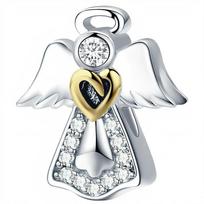 Charms Do Pandora Pakabukas Charms Angelėlis Globėjas Angelas white