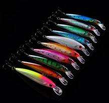Inner Laser Bionic Minnow Fishing Lure with Hook - 11cm, 13.5g 11cm/13.5g