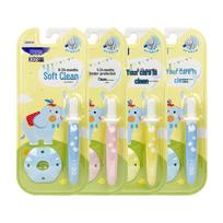 Frog Baby Silicone Toothbrush Teether 2 vnt. spalva