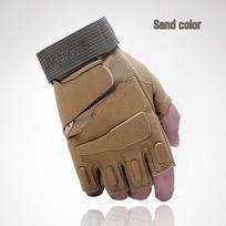 Men's Tactical Half-Finger Cycling Gloves - Spring/Summer Cut-Resistant Outdoor Sports Gear