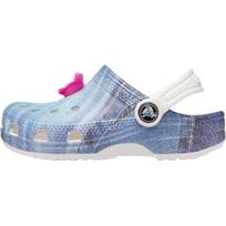 Crocs Classic Clog Slip Resistant Abrasion Resistant Slip Resistant Abrasion Resistant Low top Toddler Shoes Blue 208302-94S 27-28