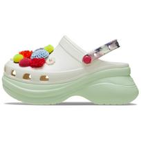 Crocs Bay Wildflower Clog EVA Clogs Women's White Green 211184-0WV 37-38