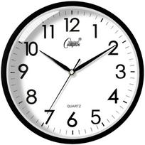 Compas C2855 Silent Wall Clock klasikinė juoda spalva