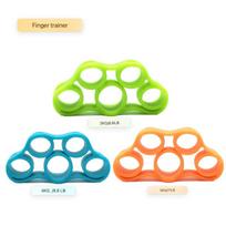 Finger Training Resistance Band-Silicone Hand Grip Strengthener - Portable Finger Expander for Hand and Finger Strength Training