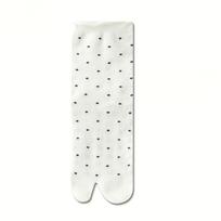 2 Pairs Polka Dot Flip Flop Socks Sandal Sock for Women Fashion Soft Comfy Ankle Sock Women Japanese Cotton Split Toe Tabi Socks One Size