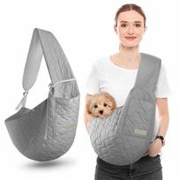 Safety Adjustable Dog Sling Soft Safety Rope Pet Carrier Machine Washable Hands Free Carrier Puppy