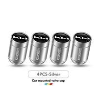 4 Pack Car Aluminum Wheel Tire Valve Core Dust Caps for Kia Sportage Ceed Picanto Rio ProCeed Niro 5 3 4 K7 K5 K8 K3 Ray K9
