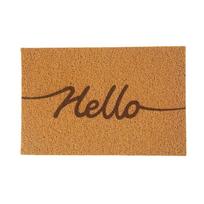 Coconut Palm Carpet Household Silk Circle Printed Door Mat, Entrance Mat, Door Entry Door Non-Slip And Wear-Resistant Floor Mat 40*60cm