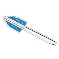 Car Decoration Accessories Fender Metal Badge Sticker Decals For Tesla SpaceX Model 3 Y S X Y-Eur Highland Roadster Bonina Coil